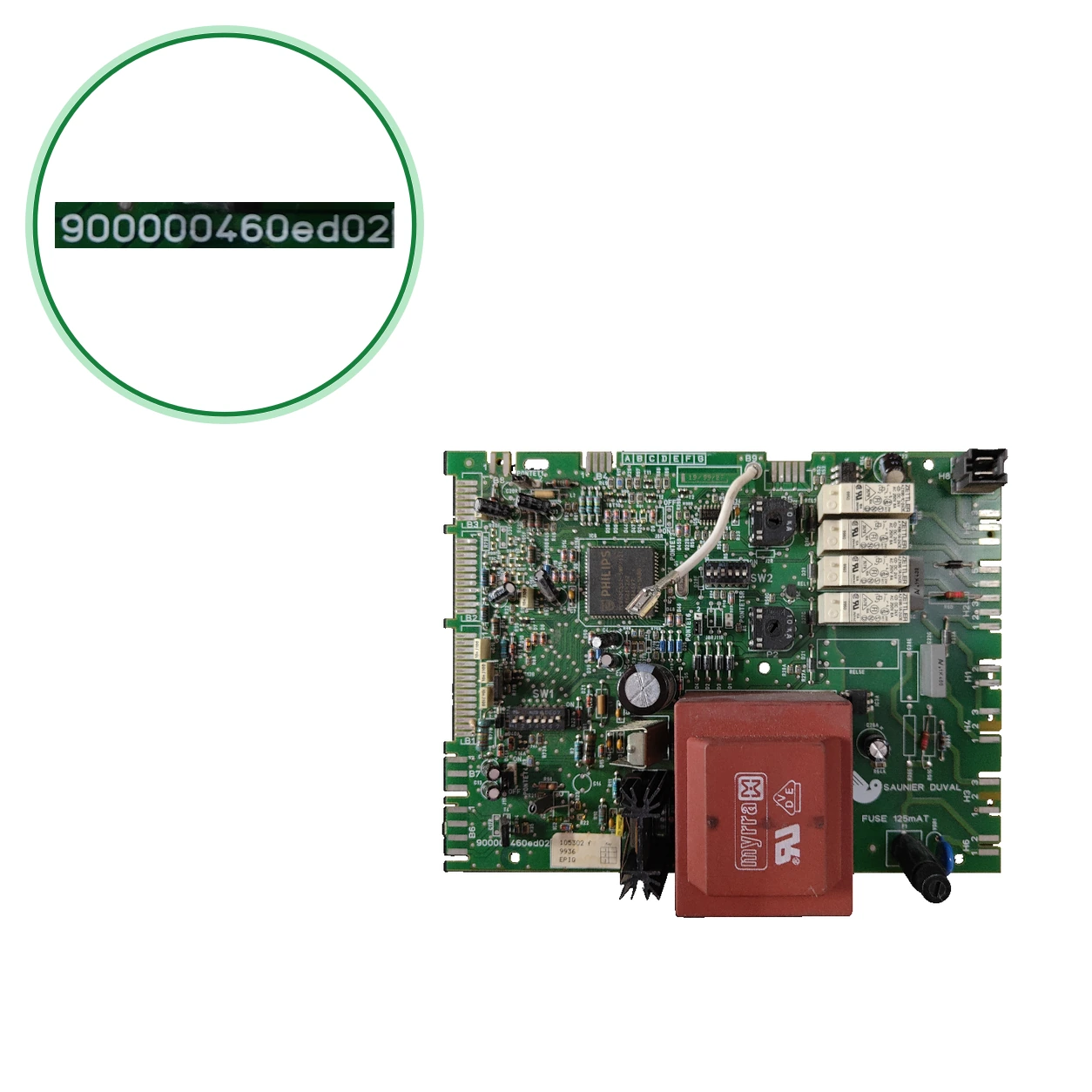 EPIQ PCB for Saunier Duval Isofast C 28 E · PCB 900000460ed02 · Ref. aux. 05724800