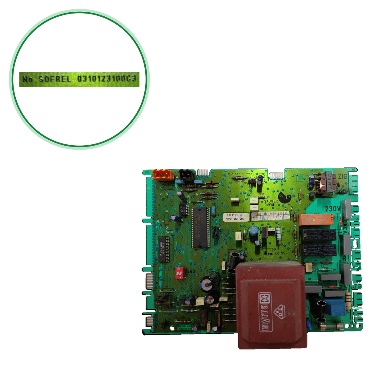 Saunier Duval PCB · 116011 H · PLC009