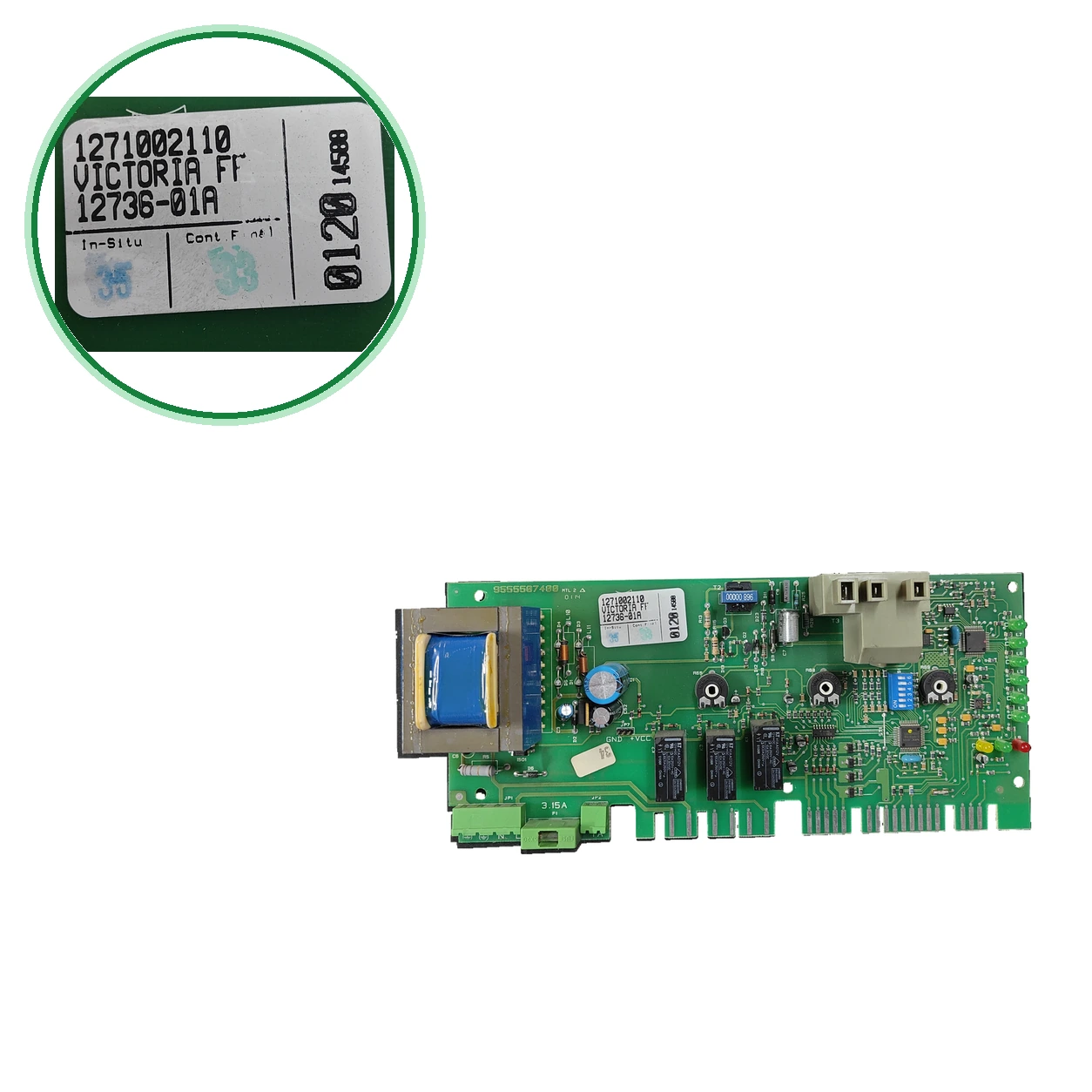 Roca Victoria FF PCB · 1271002110 · 9555507400 (12736-01A)