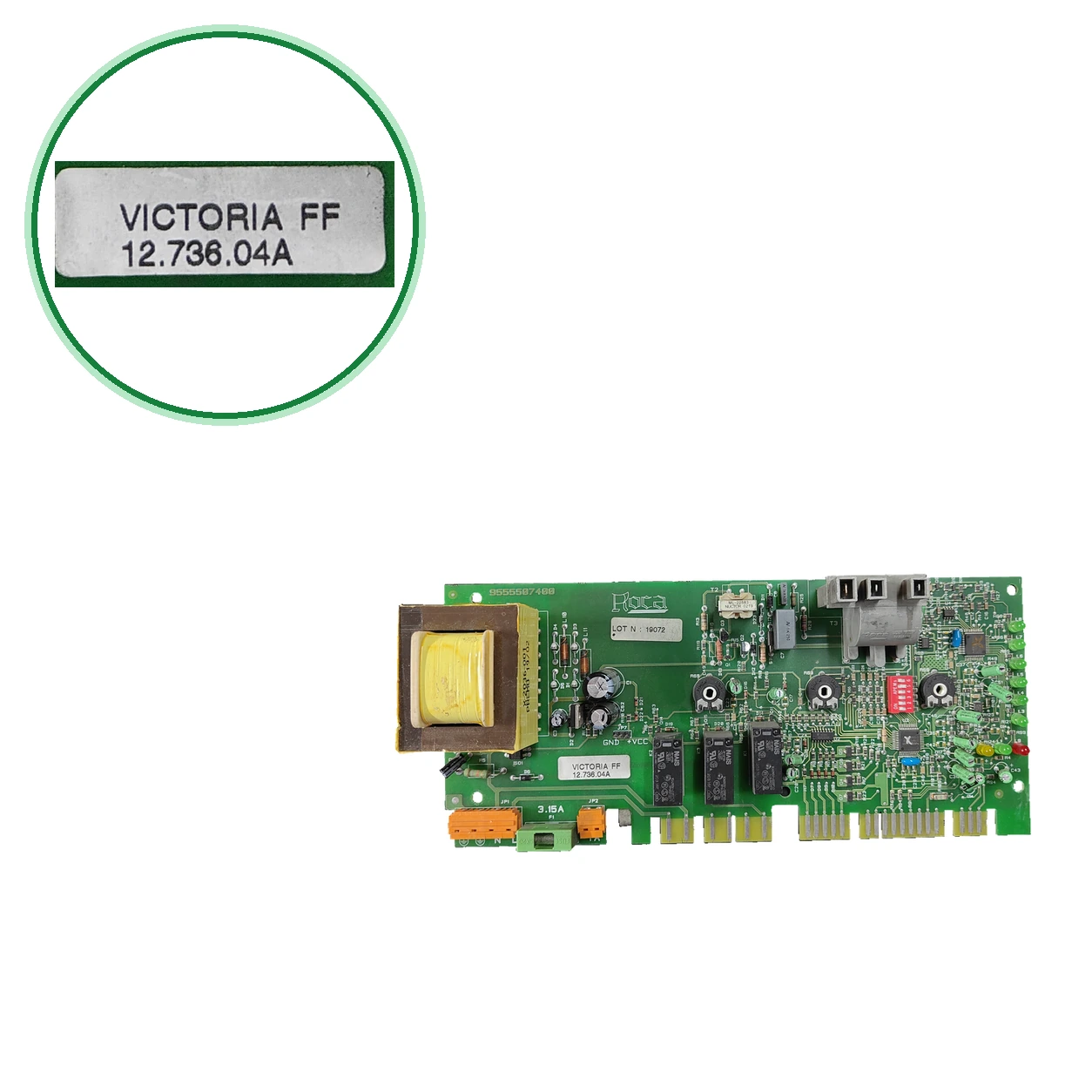 Placa electronică Baxi Roca · Victoria FF · PLC146