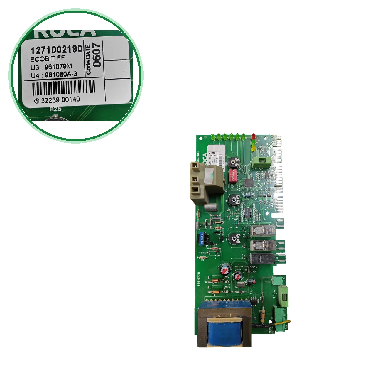 Roca ECOBIT FF PCB · 9555516800C · E961077E