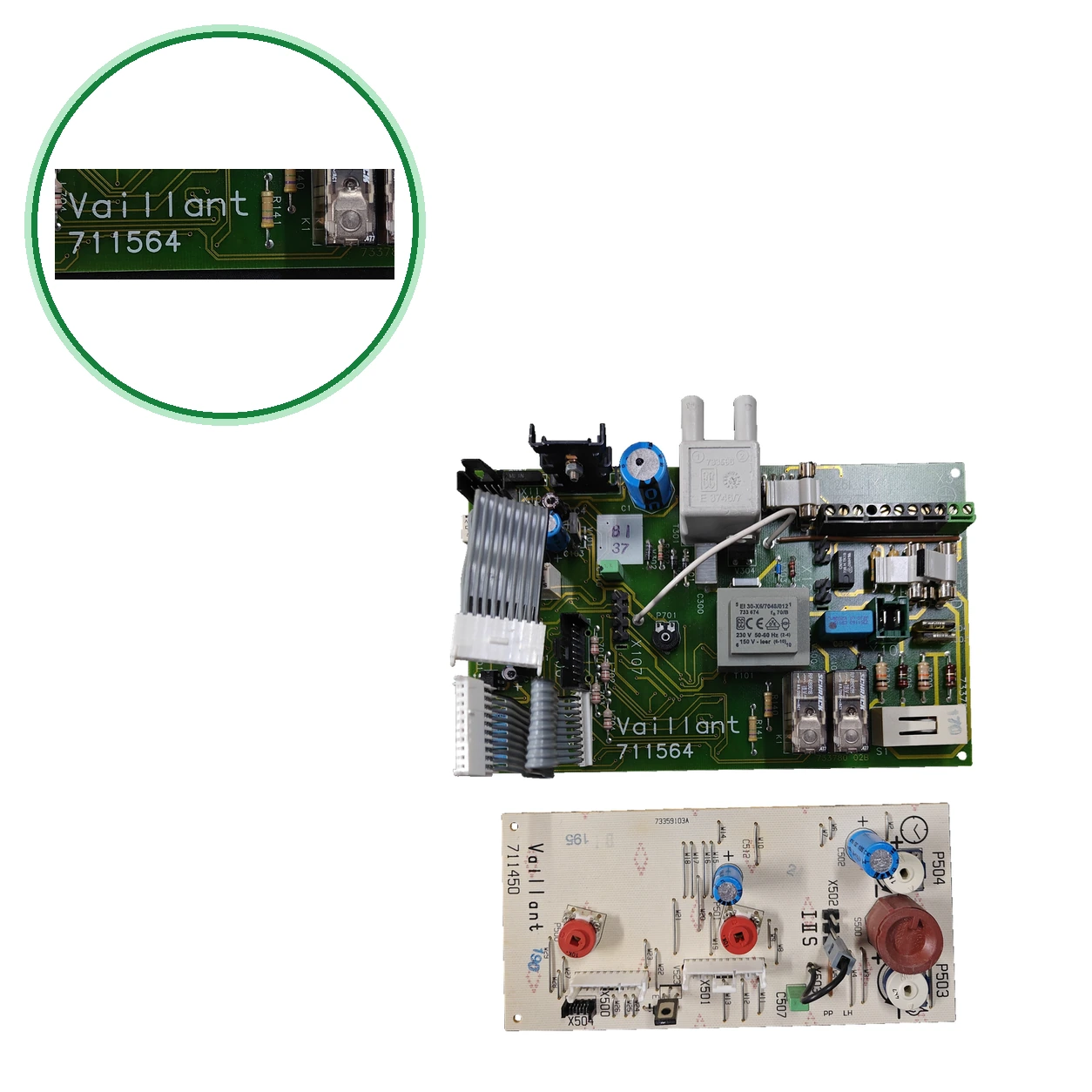 Vaillant PCB 711564 · 733780-02B for VCM 240X