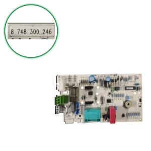 PCB electrónica Junkers 8 748 300 246 · B 748 301 110 para ZW20 KD