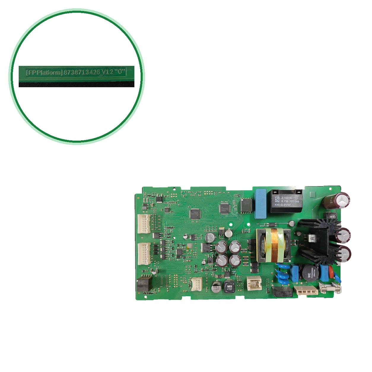 Platine Elektronik Junkers 8738713426 (FPPlatform V12) für WTD 18 AME 23