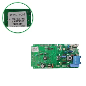 Placa electrónica Bosch Junkers 4751G V006 · 8 708 300 093 para WT 14 AM 1 E 23