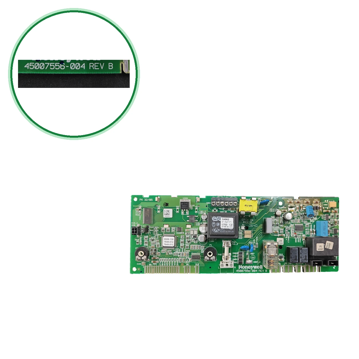 Honeywell S4962 CM1020V01 PCB · 8708300210 for Junkers ZW 24 AE23