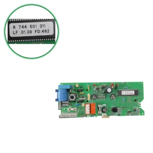 PCB electrónica Junkers 8 744 501 311 · LF 01.39 · FD482 para ZWA 24 1A23