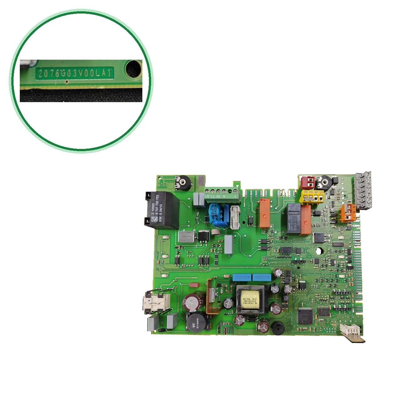 Placa Electrónica Junkers 8638512076 · 2016G03V00LA1 Para ZWBC 30-2C