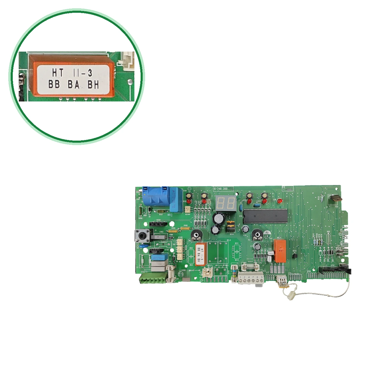 Scheda elettronica Junkers 8748300455 · Euromaxx ZWC 24-1 MF2K 31