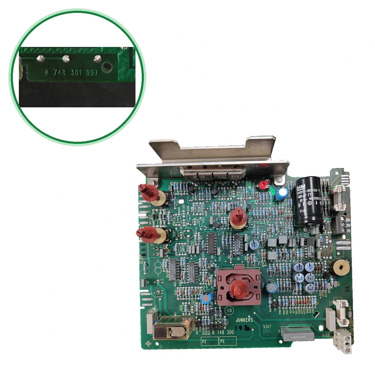 Junkers PCB 8 748 301 097 · 8748300193 for ZWE 24 2KDP