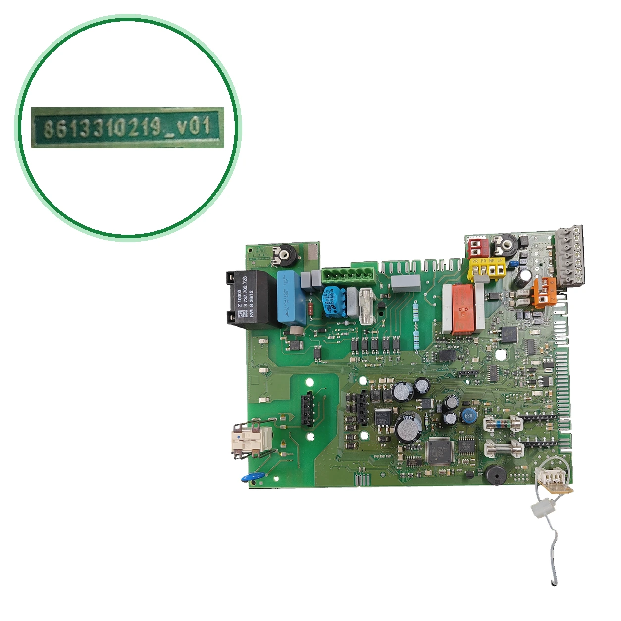 Scheda elettronica Junkers 8613310219_V01 per ZWBE-42 2 A 23 e ZWB25 2C