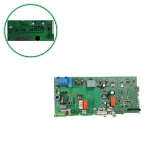 Placa electrónica Bosch 8 748 300 503 · Junkers ZWSE 28-4 MFA, ZWC 24 1MF 2A, ZWC 23 1MF 2A y ZWC 28-1 MFA 23