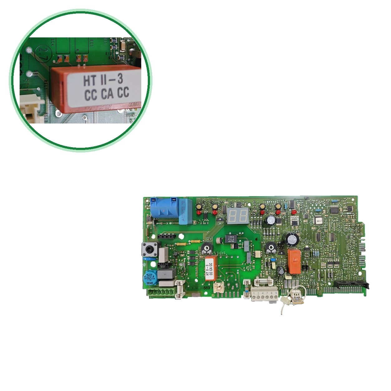 PCB Electrónica Junkers 8 748 300 569 Para ZWC 24/28 1MFA 23