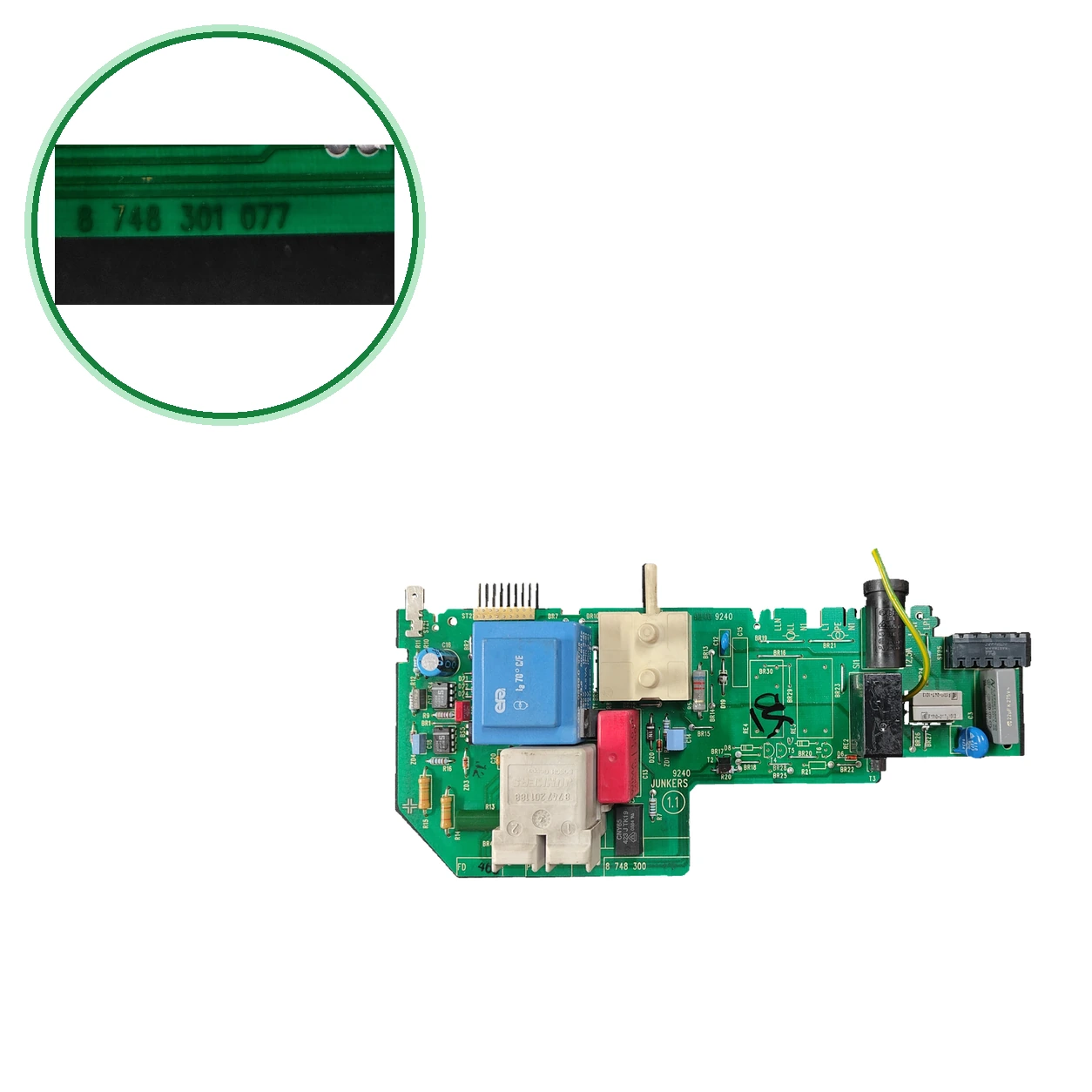 Platine Elektronik Junkers Netzmodul 8 748 301 077 für Junkers ZWR 24-3