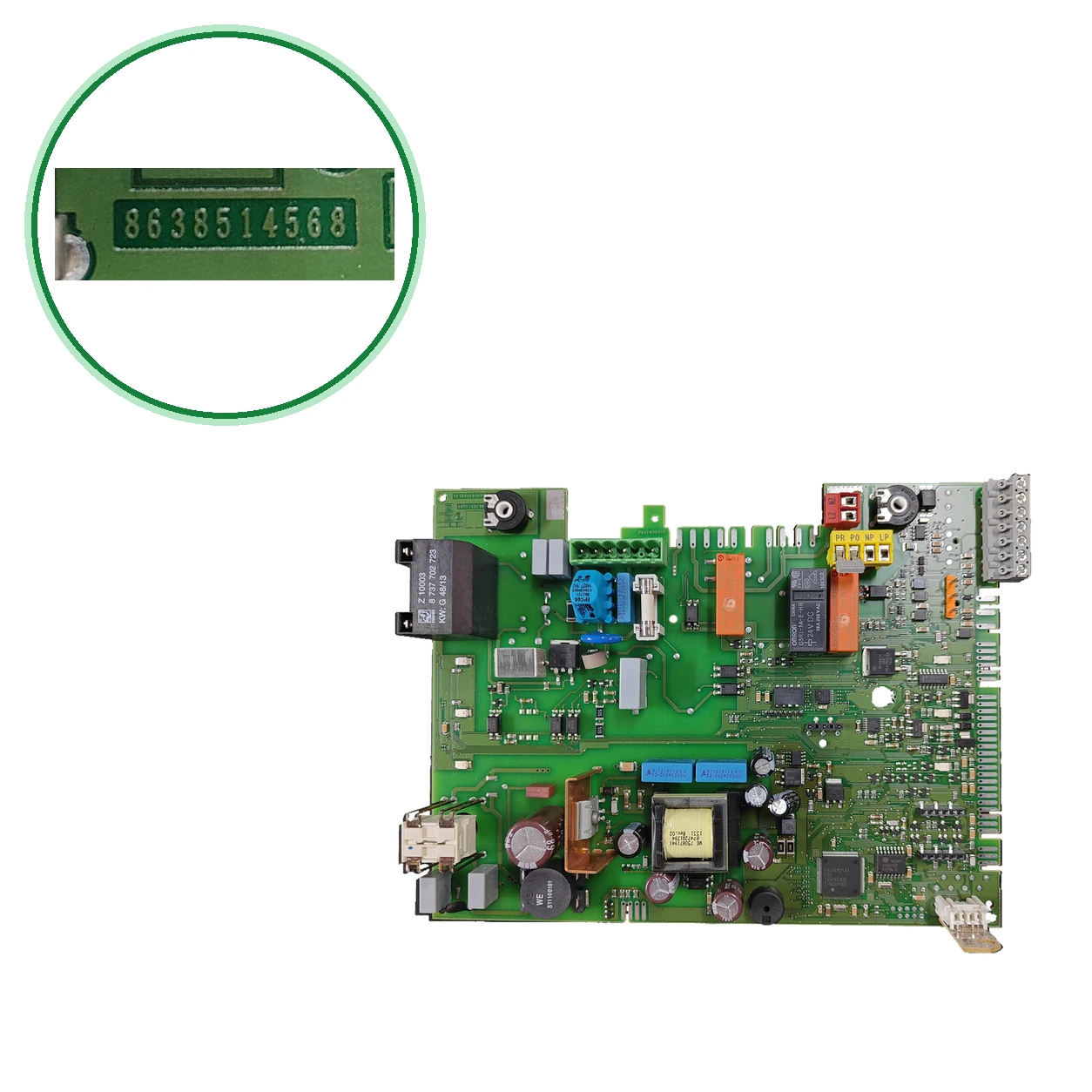 Placa Electrónica Junkers 8638514568 · PCB 4568G04V00LA1 Para ZWBC 25 2C 23