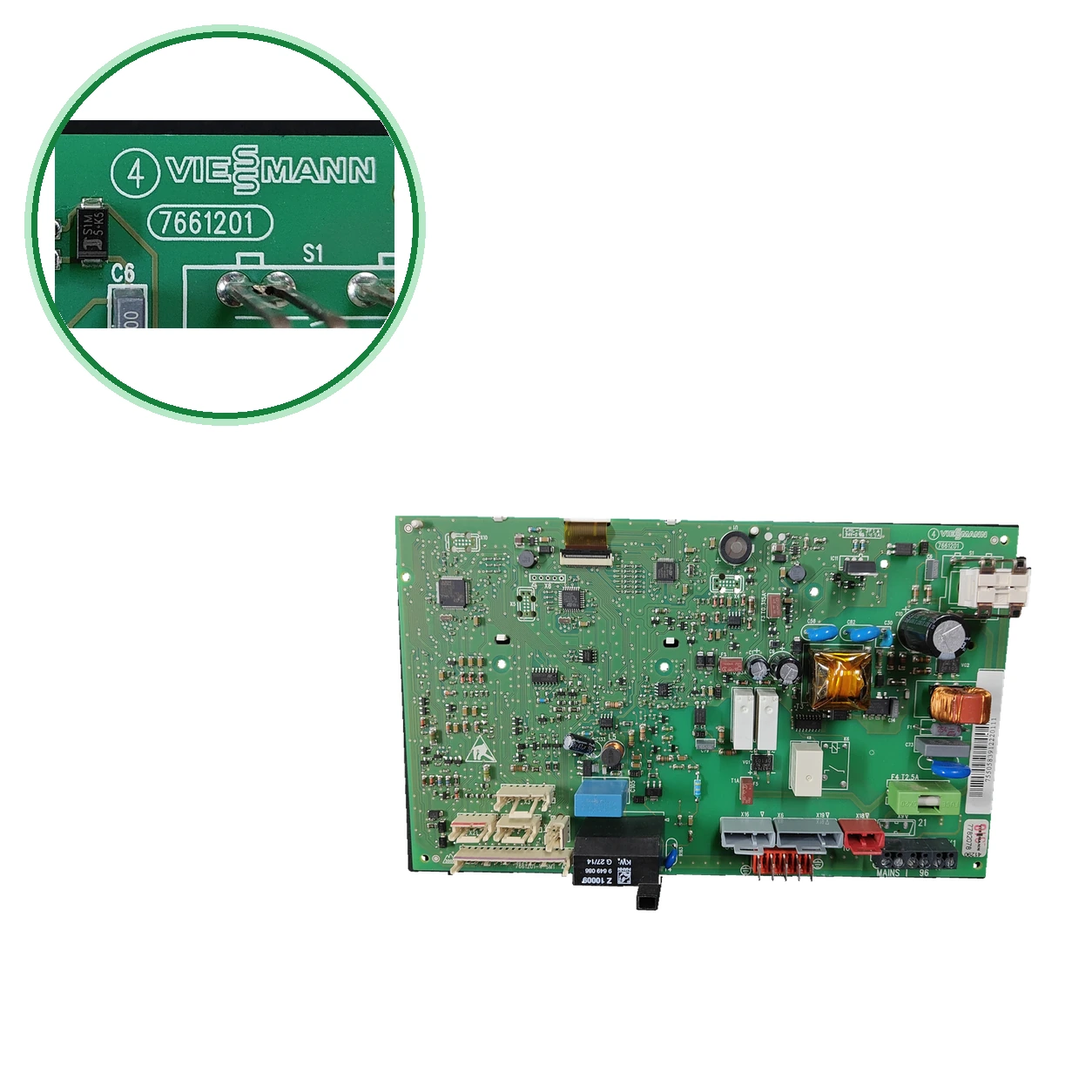 PCB Electrónica Viessmann 7661201 · CML-G 3F1 Para Vitodens 100