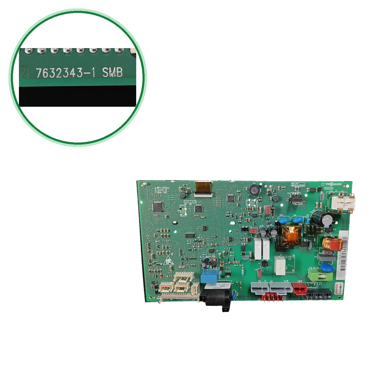 PCB Electrónica Viessmann SMB 7632343-1 Para Vitodens 100 WB1K 26