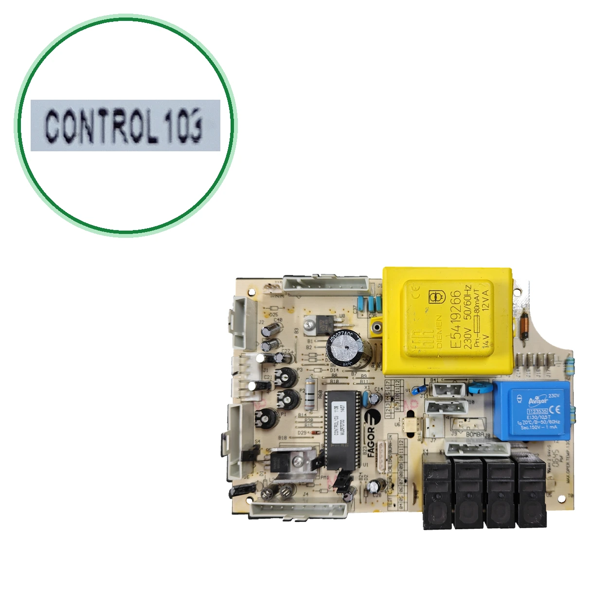 PCB Electrónica Fagor CONTROL 103 · MU0870700 Para CE 20 EN Y FEB-20 EN