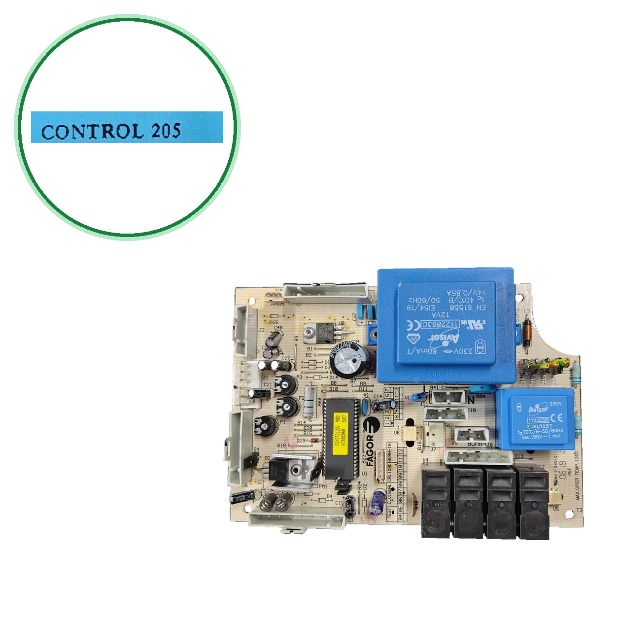 Placa Fagor CONTROL205 · N03G009M8 · 78BC/0507 · PLC317