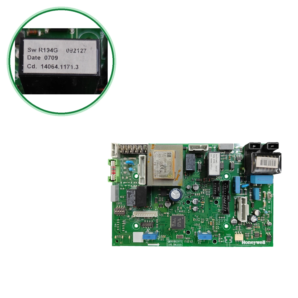 PCB Electrónica Honeywell SM05802U · Biasi BI1695100 · Manaut Mura 24 E