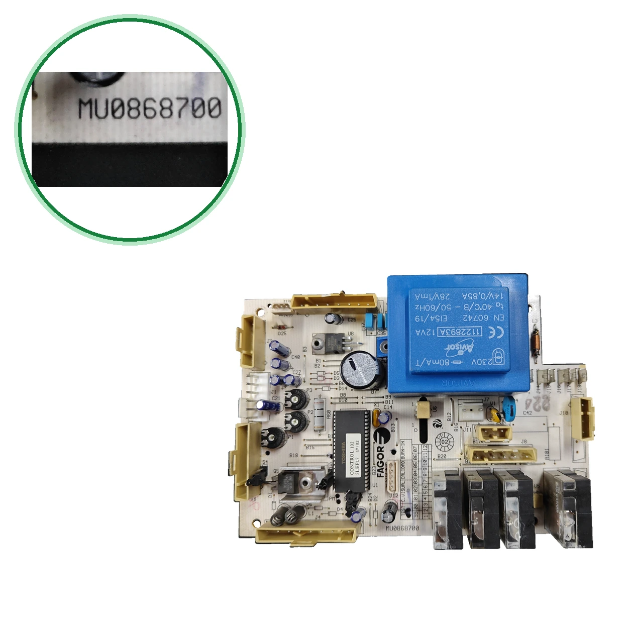 Fagor MU0868700 PCB for FEB-20 E