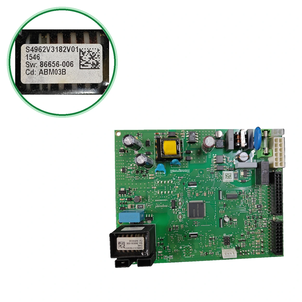 Placa Electrónica Honeywell S4962V3182V01 · 50075186-004 Para Ferroli Bluehelix Tech 25 C Y Pro 32C