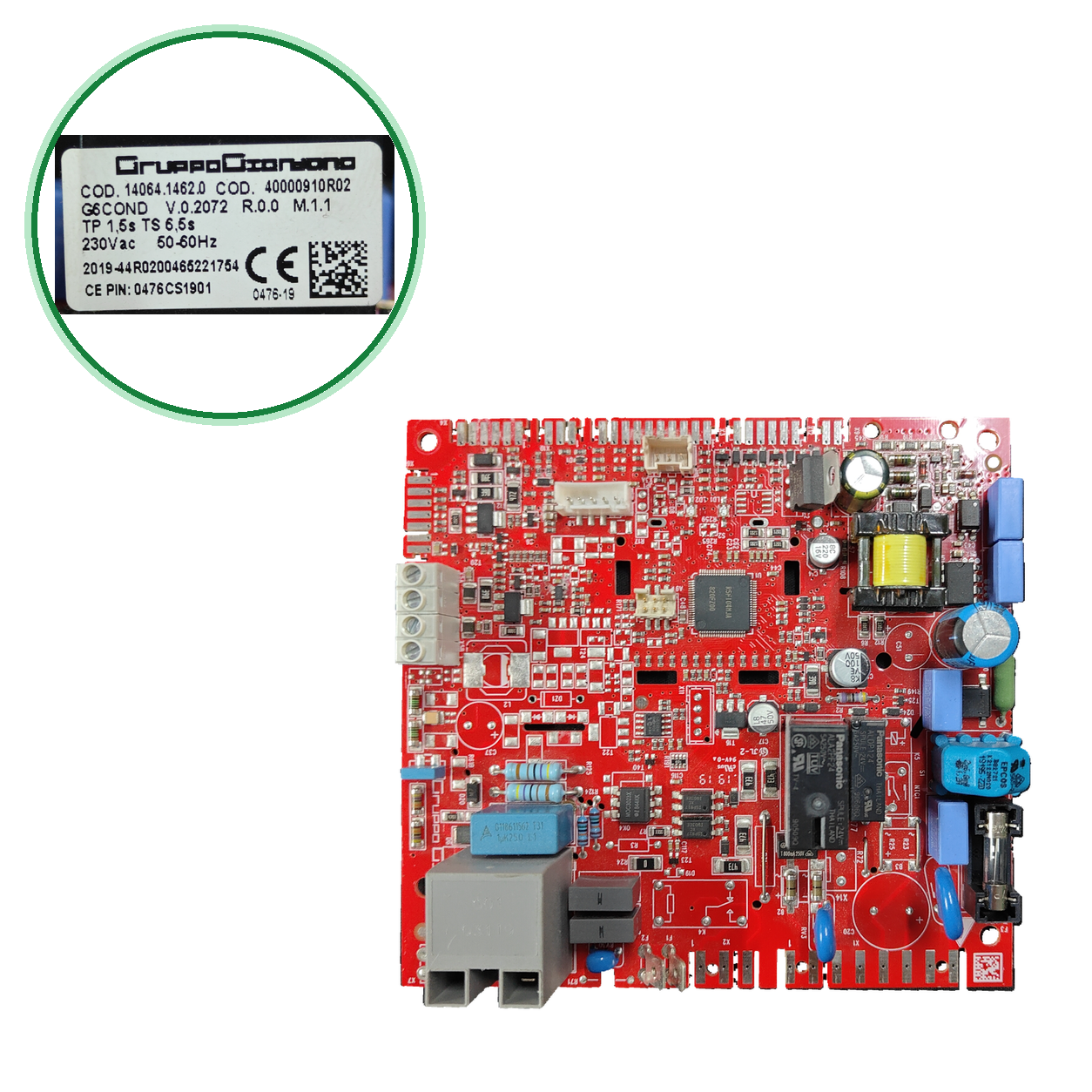 PLC439 Giordano Group Control Board · G6COND
