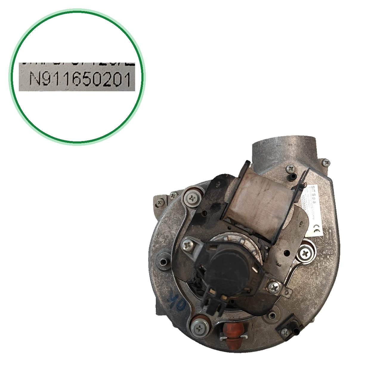 Extracteur SIT N911650201 · EV100M/C/G/120 pour Saunier Duval Thema F24 NOx