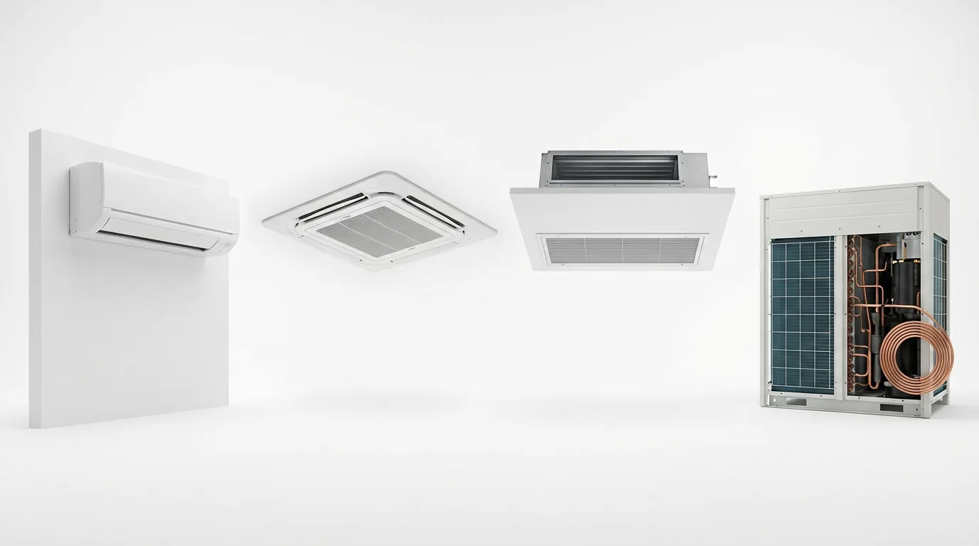 Limpieza profunda e higienización de batería interior de aire acondicionado split